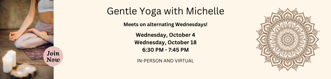 Gentle Yoga with Michelle – October 2023