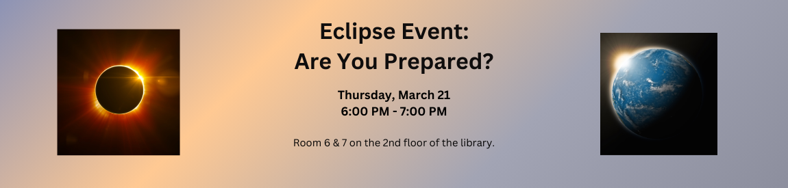 Eclipse Event: Are You Prepared?