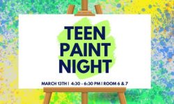 Teen Paint Night March 2024