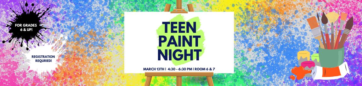 Teen Paint Night