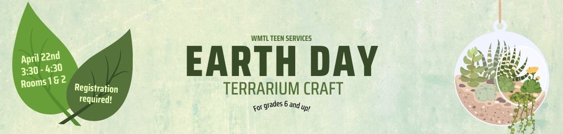 Earth Day: Terrarium Craft
